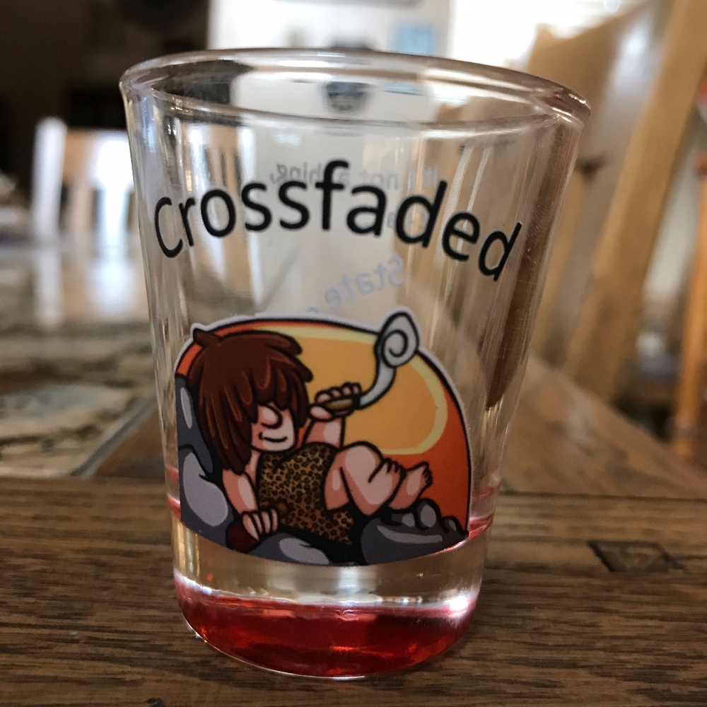 Crossfaded  Shot Glasses